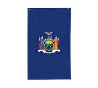 Bandiera dello Stato di New York stampa bandiera decorativa da giardino patio cassetta postale portico veranda decorazioni display