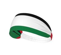 Bandiera dello Stato di Palestina, fascia elastica per la testa per sport e allenamenti