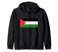 Bandiera dello Stato di Palestina Felpa con Cappuccio