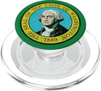 BANDIERA DELLO STATO DI WASHINGTON LO STATO EVERGREEN PopSockets PopGrip per MagSafe