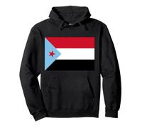 Bandiera dello Yemen Meridionale Felpa con Cappuccio