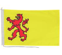 Bandiera dell'Olanda meridionale con corda e levetta - fatta a mano nel...