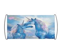 Bandiera dell'orgoglio, bandiera colorata blu con stampa di amore, bandiere personalizzate, bandiera sventolante a mano per i fan Home Game Parade eventi sportivi
