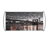 Bandiera dell'orgoglio, bandiera colorata con stampa del ponte di Brooklyn, bandiere personalizzate, bandiera sventolante a mano per i fan Home Game Parade eventi sportivi