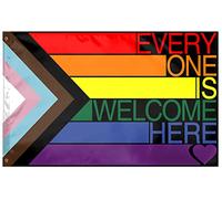Bandiera dell'orgoglio Gay Pride LGBT bandiere arcobaleno con occhielli in ottone Nylon Outdoor 3x5 Foot Banner impermeabile