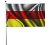 Bandiera Dell'Ossezia Del Sud Garden Flag Durevole Bandiere Da Giardino Divertente Bandiera Da Cortile Per Fattoria Esterni All'Aperto 90X150Cm