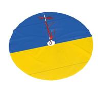 Bandiera dell'Ucraina 91,4 cm Gonna per albero di Natale 76 91,4 cm Gonna decorativa morbida e soffice per albero di Natale, nasconde supporto e tiene regali