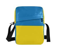 Bandiera dell'Ucraina Blu Giallo Ucraino Borse a tracolla nazionale per le donne borse a tracolla verdi per le donne Borsa a tracolla Tracolla Regolabile per sport all'aria aperta Viaggio