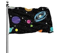 Bandiera dell'universo 3x5 piedi all'aperto Yard Banner resistente allo sbiadimento per la decorazione esterna interna