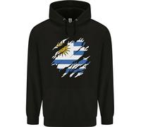 Bandiera Dell'Uruguay Giorno Uruguaiano Calcio Uomo Felpa