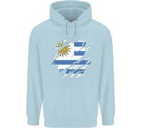Bandiera Dell'Uruguay Giorno Uruguaiano Calcio Uomo Felpa