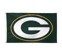Bandiera Deluxe Dei Green Bay Packers 3' X 5', Verde