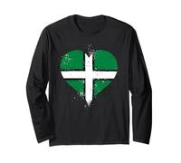 Bandiera Devon Vintage per Orgoglio Devon Espatriato o Expat Maglia a Manica