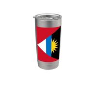 Bandiera di Antigua e Barbuda Bicchiere termico in acciaio inox doppia parete