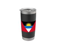 Bandiera di Antigua e Barbuda Bicchiere termico in acciaio inox doppia parete