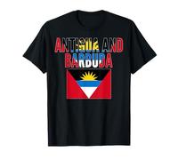 Bandiera di Antigua e Barbuda Orgoglio Patriottico Caraibi Maglietta