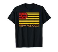 Bandiera di baseball del New Mexico, giocatore di palla del sud-ovest neomexicano Maglietta