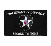 bandiera di benvenuto 2nd Infantry Division Second to None Military