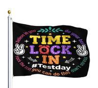 bandiera di benvenuto Time To Lock In Test Day Teachers Testing Day