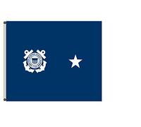 bandiera di benvenuto Uniformed services a Coast Guard rear admiral