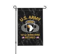 bandiera di benvenuto Us Army Retired 101st Division Bandiera da Giardino
