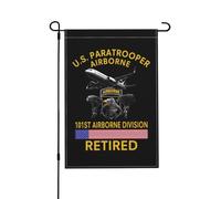 bandiera di benvenuto US Army Retired 101st Division US Bandiera Esterni