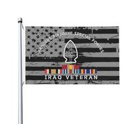 bandiera di benvenuto Us Special Forces Iraq Veteran 90x150cm | Bandiera all'aperto Multicolore Striscione per Giardino casa Parete