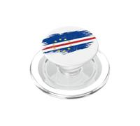 Bandiera di Capo Verde con grafica grunge invecchiata PopSockets PopGrip per MagSafe