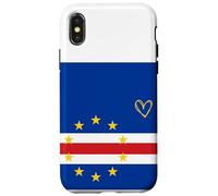 Bandiera di Capo Verde Giornata nazionale del patrimonio orgoglioso di Capo Verde Custodia per iPhone X/XS