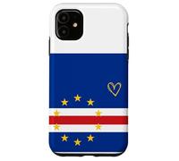 Bandiera di Capo Verde Giornata nazionale del patrimonio orgoglioso di Capo Verde Custodia per iPhone 11
