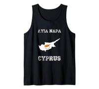 Bandiera di Cipro Distressed Ayia Napa Pride Canotta