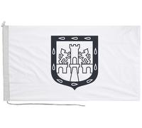 Bandiera di Città del Messico con corda e levetta - fatta a mano nel Regno...