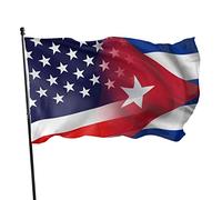 Bandiera di Cuba 9,1 x 1,5 m Bandiere da muro dai colori vivaci e resistenti allo sbiadimento UV per esterni e interni