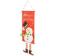 Bandiera di di Natale DECO per W Tessuto Pend - S e Decorazione Allegra