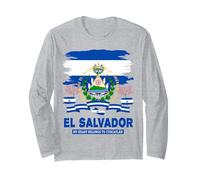 Bandiera di El Salvador, Idea per Donne e ispanici salvadoregni Maglia a Manica