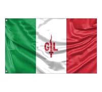 Bandiera Di Giustizia E Libertà Bandiere Di Benvenuto Con 2 Occhielli Garden Flag Resistente Alle Intemperie Bandiere Da Giardino Per Esterni Patio All'Aperto 90X150 Cm