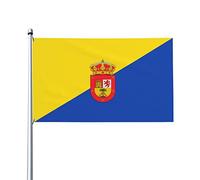 Bandiera di Gran Canaria Bandiera 3x5 Feet Outdoor Garden Decoration Banner Indoor Family Holiday Fashion Party Decoration Bandiere