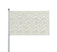 Bandiera di grano bianco e nero, decorazione per la casa, decorazione per il cortile, bandiere esterne dai colori vivaci