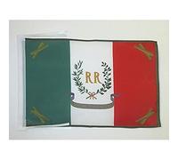 BANDIERA DI GUERRA DELLA REPUBBLICA ROMANA 45x30cm - BANDIERINA ITALIANA - ITALIA 30 x 45 cm cordicelle - AZ FLAG