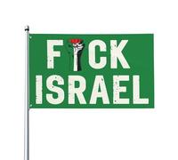 Bandiera di Israele, libera la Palestina, lasceremo, salveremo Gaza. Bandiere da giardino per esterni, cartelli da giardino 4x6.