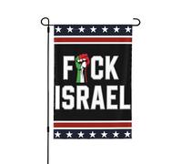 Bandiera di Israele, libera la Palestina, non ce ne andremo, salva Gaza, bandiere da giardino, striscioni bifacciali, cartelli da giardino, 12x18