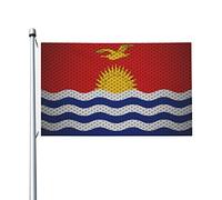 Bandiera Di Kiribati Resistente Alle Intemperie Bandiere Da Giardino Con 2 Occhielli Bandiere Di Benvenuto Decorazione Per Fattoria Patio Interni 90X150Cm