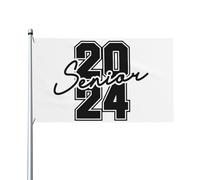 Bandiera di laurea della classe del 2024 4x6 | Striscione di congratulazioni per la laurea | Cartello del festival per i laureati del 2024 | Decorazione per feste senza asta