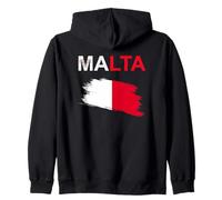 Bandiera di Malta Felpa con Cappuccio