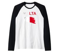 Bandiera di Malta Maglia con Maniche Raglan