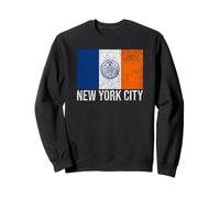 Bandiera di New York Città Felpa