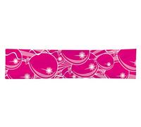 Bandiera di palloncini rosa - 3 metri