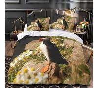 Bandiera di Porto Rico Set Di Copripiumino Set di 3 Pezzi microfibra morbida stampa di 3D con cerniera per cuscini con federe TropicalButterflyArt copripiumino for coppie e adulti King（220x240cm）