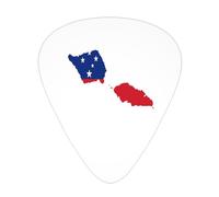 Bandiera di Samoa Mappa Chitarra Plettri Plettri Per Chitarra Basso 12 Pack