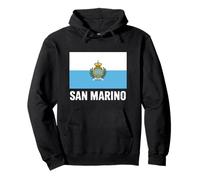 Bandiera di San Marino Felpa con Cappuccio